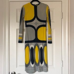 PAGANNE rare vintage geometric dress xs/S/0/2